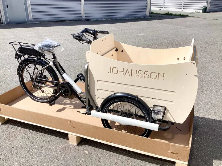 Johansson Fiete Vario Box Lastenrad / E-Bike Brose Drive S, Enviolo Nabenschaltung